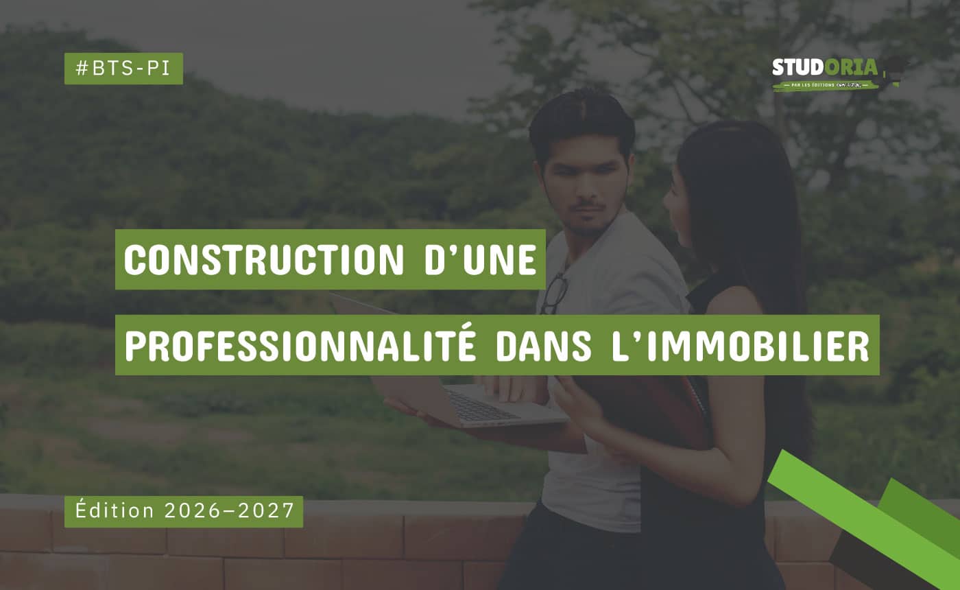 Promotional banner for BTS-PI: building professionalism in real estate; Edition 2026–2027.